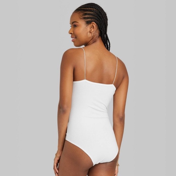 Women’s Spaghetti Strap Bodysuit - Picture 3 of 6